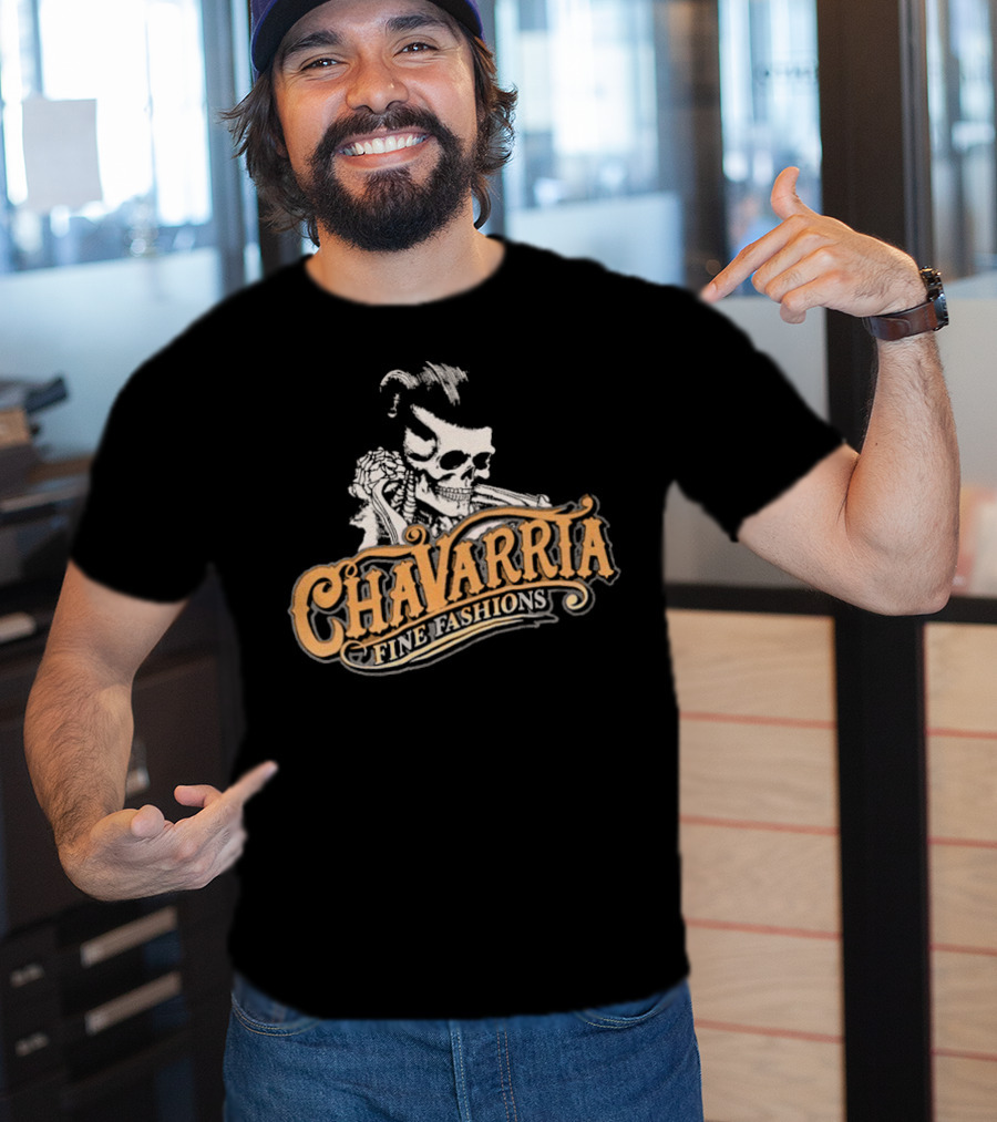 Chavarria Fine Fashions Pomade Skull Style T-Shirt