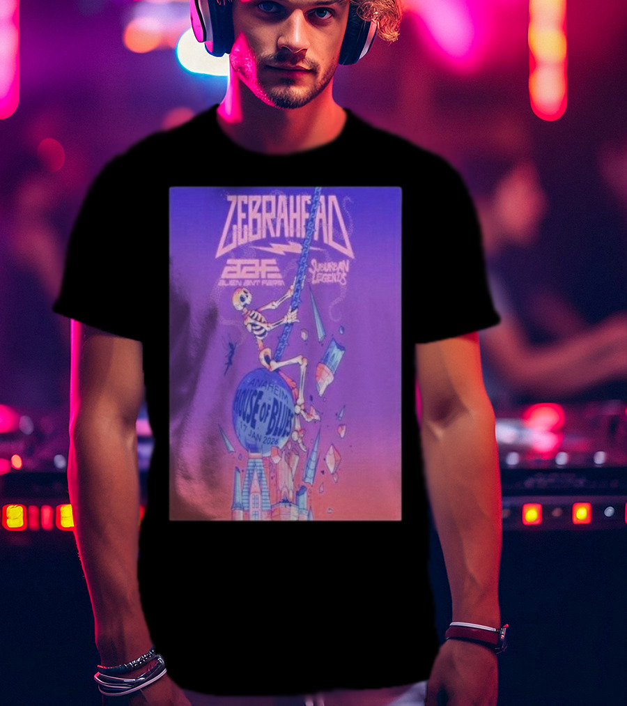 Zebrahead Alien Ant Farm Suburban Legends Jan 17 2026 House Of Blues Anaheim T-Shirt