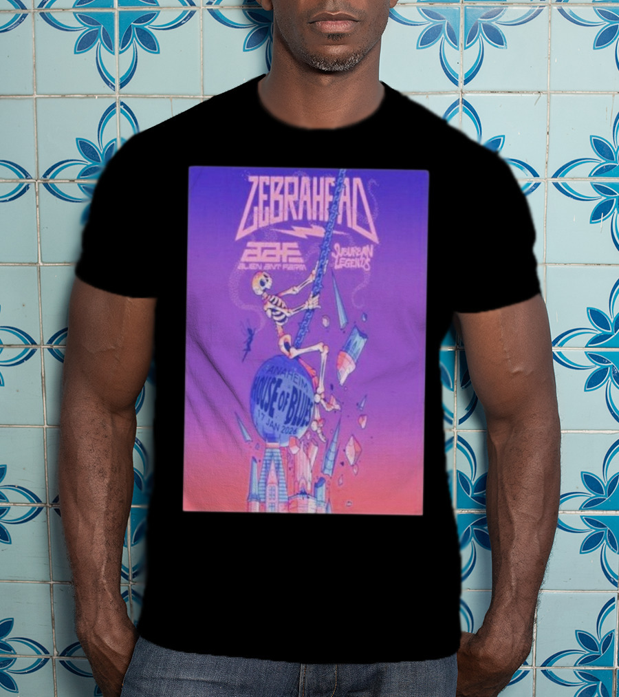Zebrahead Alien Ant Farm Suburban Legends Jan 17 2026 House Of Blues Anaheim T-Shirt