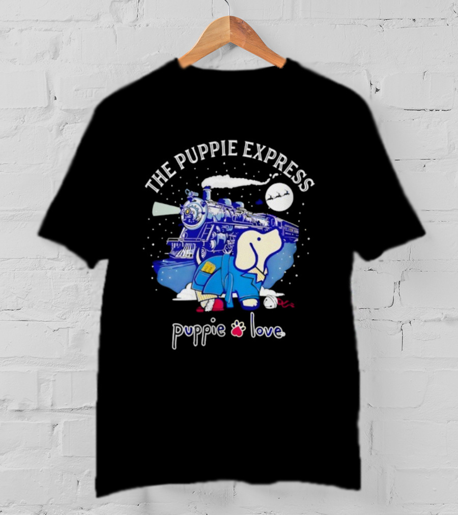 The Puppie Express Puppy Love Train Adventure T-Shirt