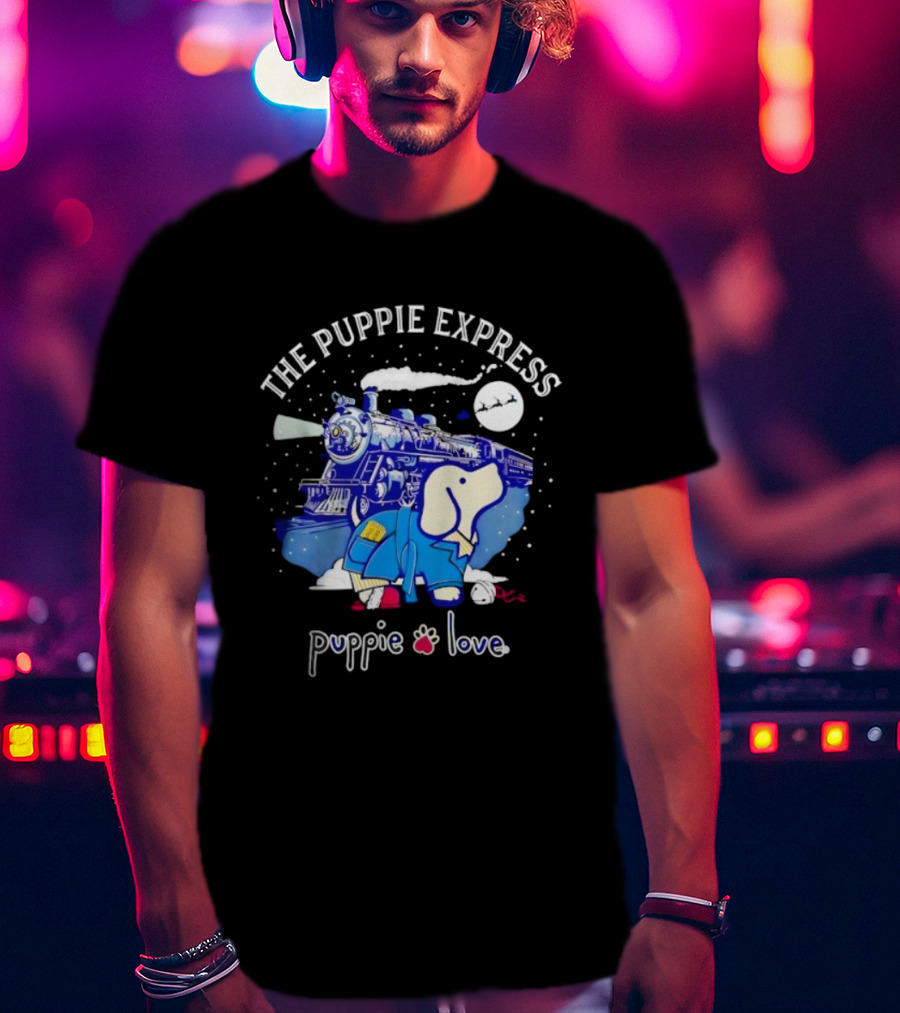 The Puppie Express Puppy Love Train Adventure T-Shirt