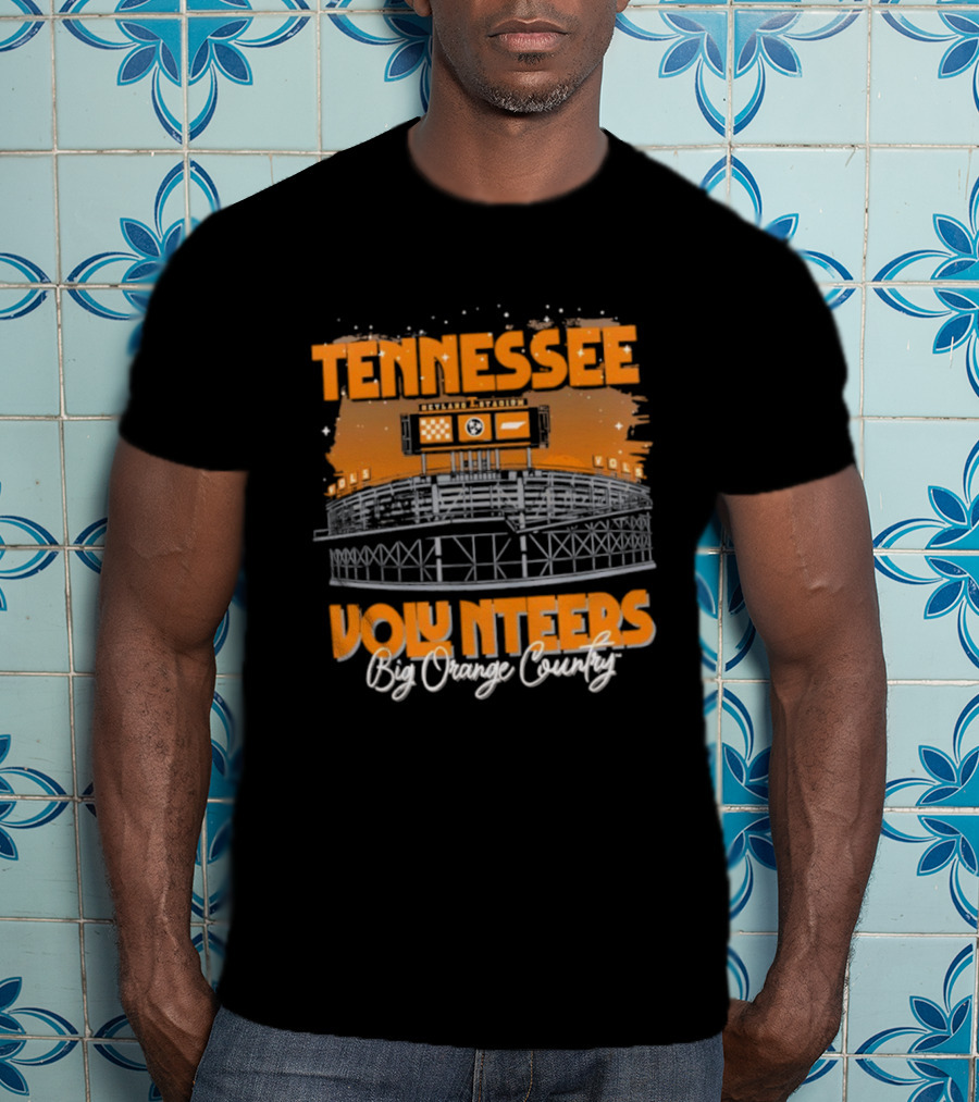 Tennessee Volunteers Big Orange Country Neyland Stadium Vols T-Shirt