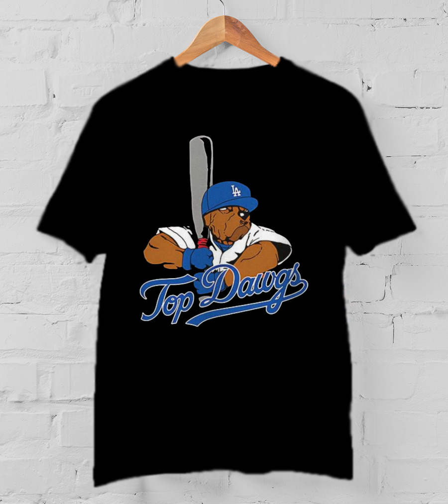 Top Dawgs LA Dodgers 2025 World Series Champion T-Shirt