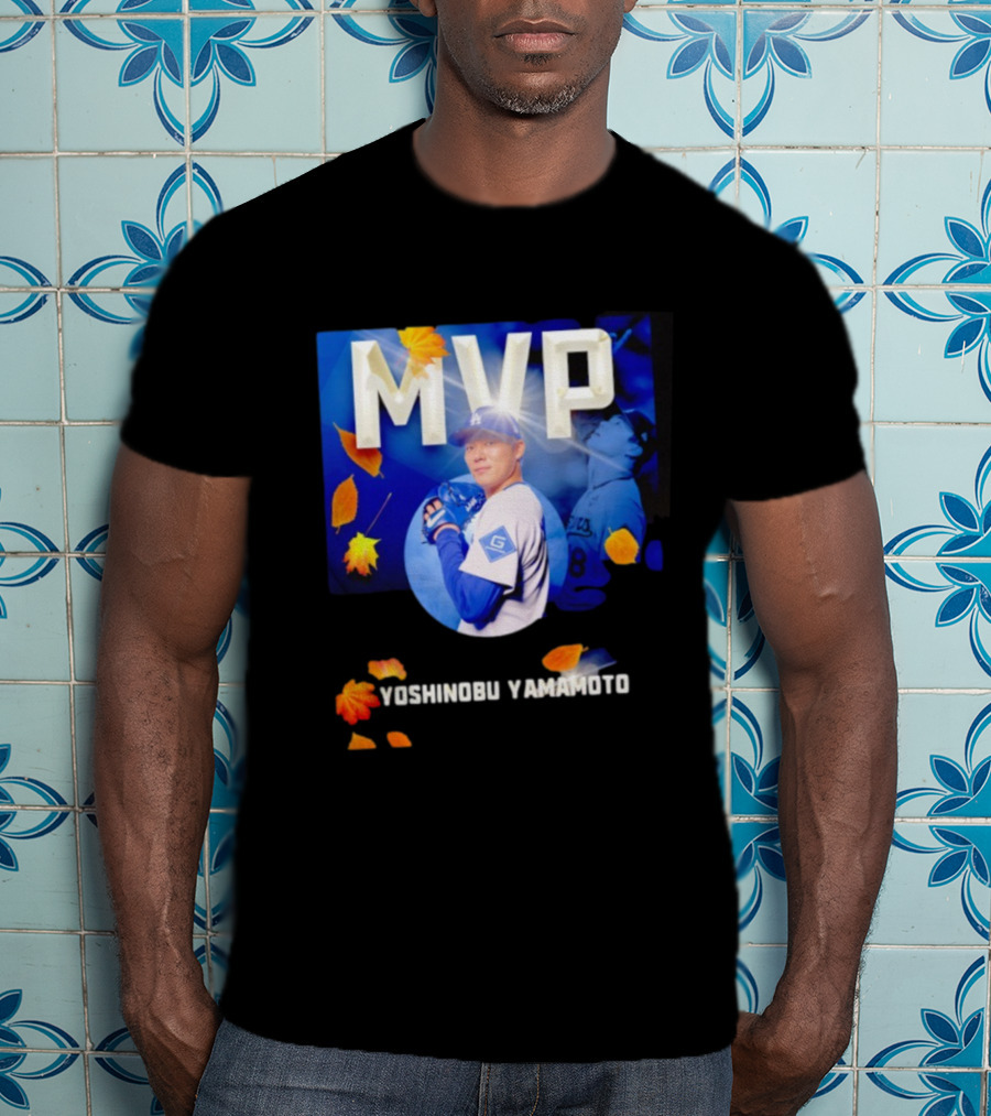 MVP Yoshinobu Yamamoto Los Angeles Dodgers Baseball 2025 World Series T-Shirt
