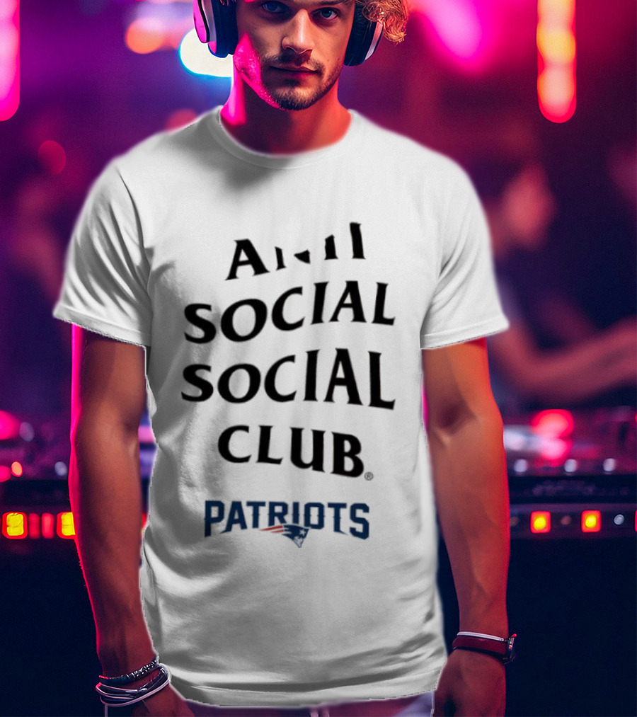 Anti Social Social Club Patriots Collaboration T-Shirt