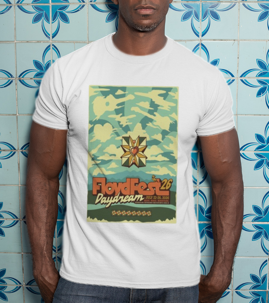 FloydFest 2026 Daydream Music Magic Mountains July 22-26 Event T-Shirt