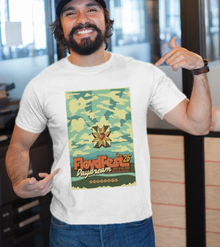 FloydFest 2026 Daydream Music Magic Mountains July 22-26 Event T-Shirt