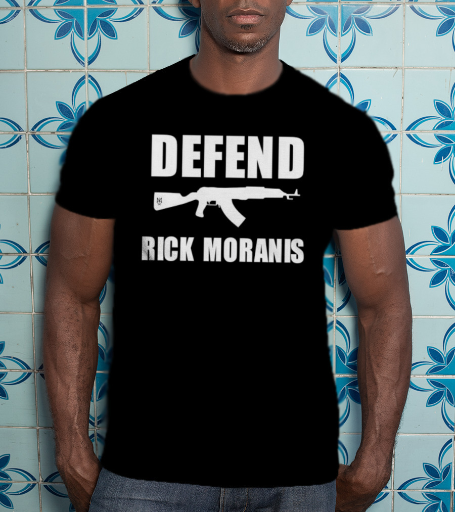 Defend Rick Moranis AK-47 Graphic Statement T-Shirt