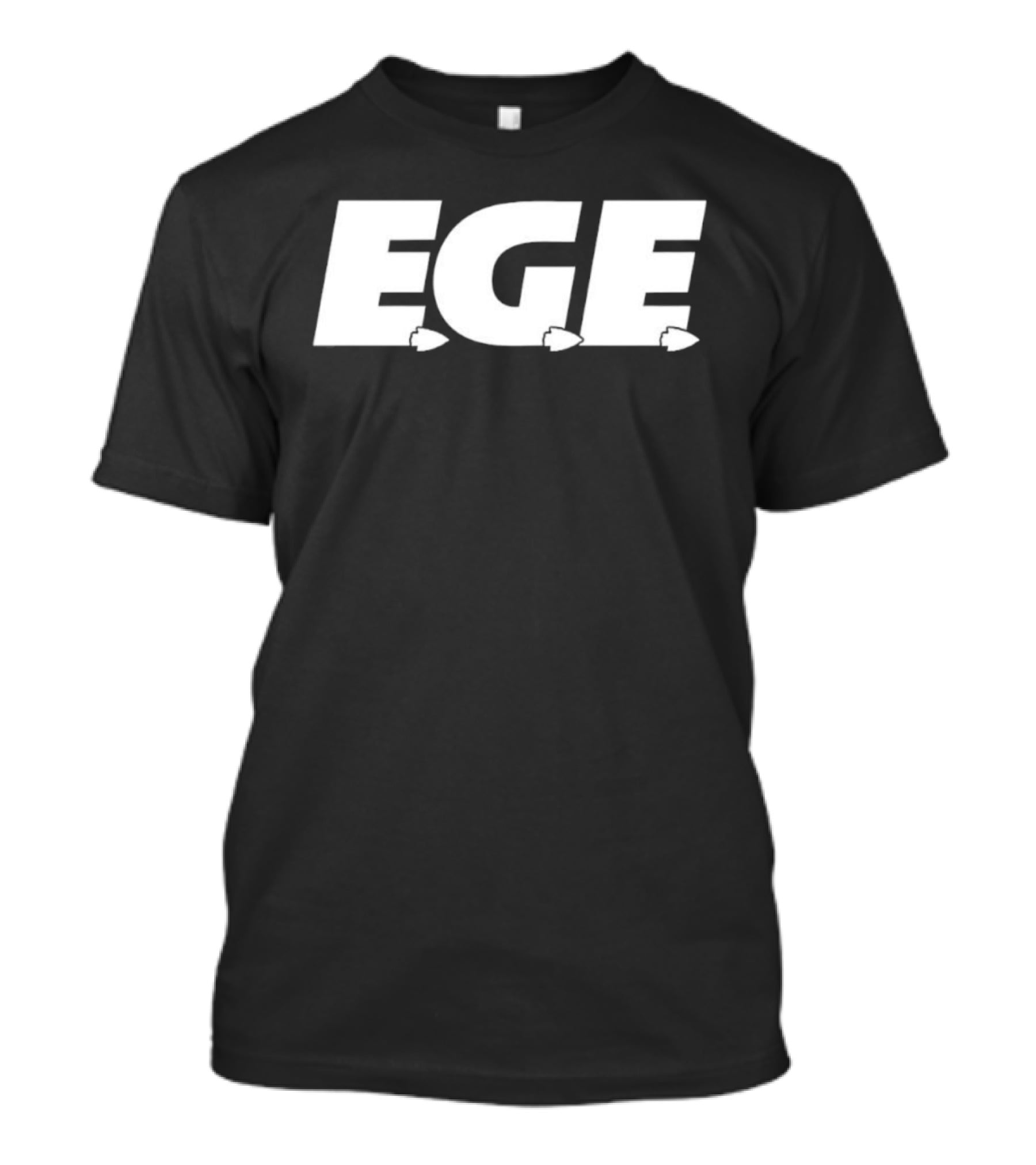 EGE Everyone’s Gotta Eat Typography With Fish Elements T-Shirt