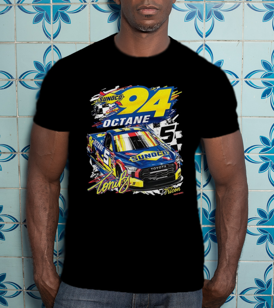 Sunoco Octane 94 Toni Breidinger Toyota Tundra 5 Tricon 2025 T-Shirt