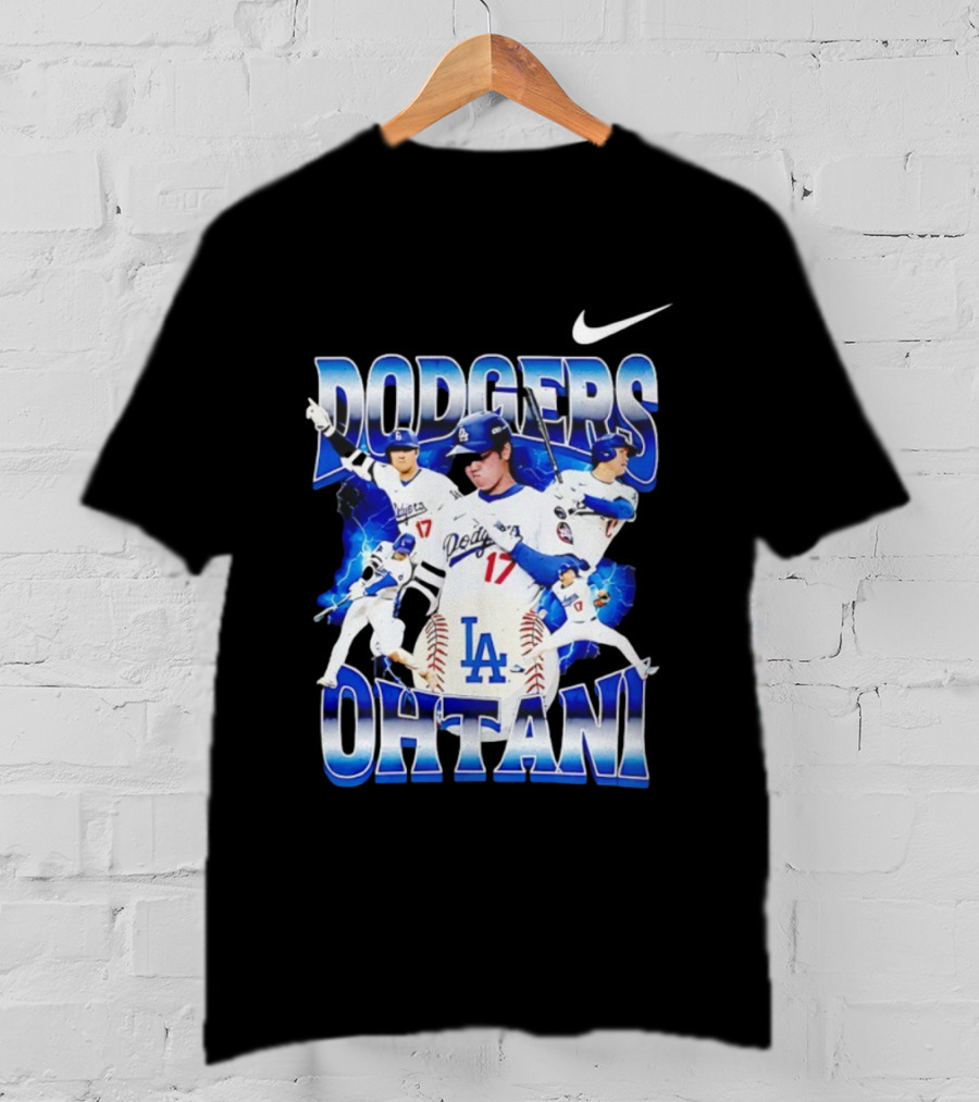 Los Angeles Dodgers Shohei Ohtani Baseball Nike MLB Icons T-Shirt