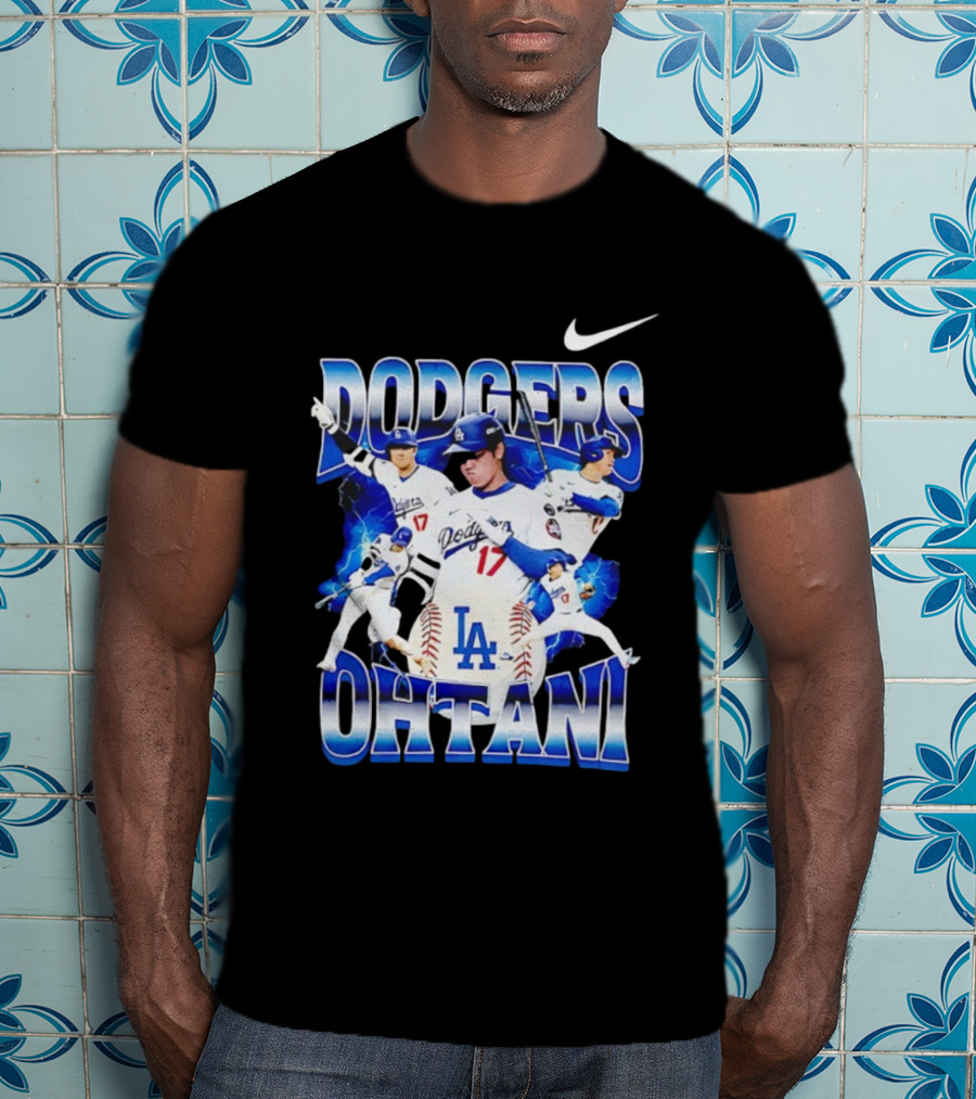 Los Angeles Dodgers Shohei Ohtani Baseball Nike MLB Icons T-Shirt