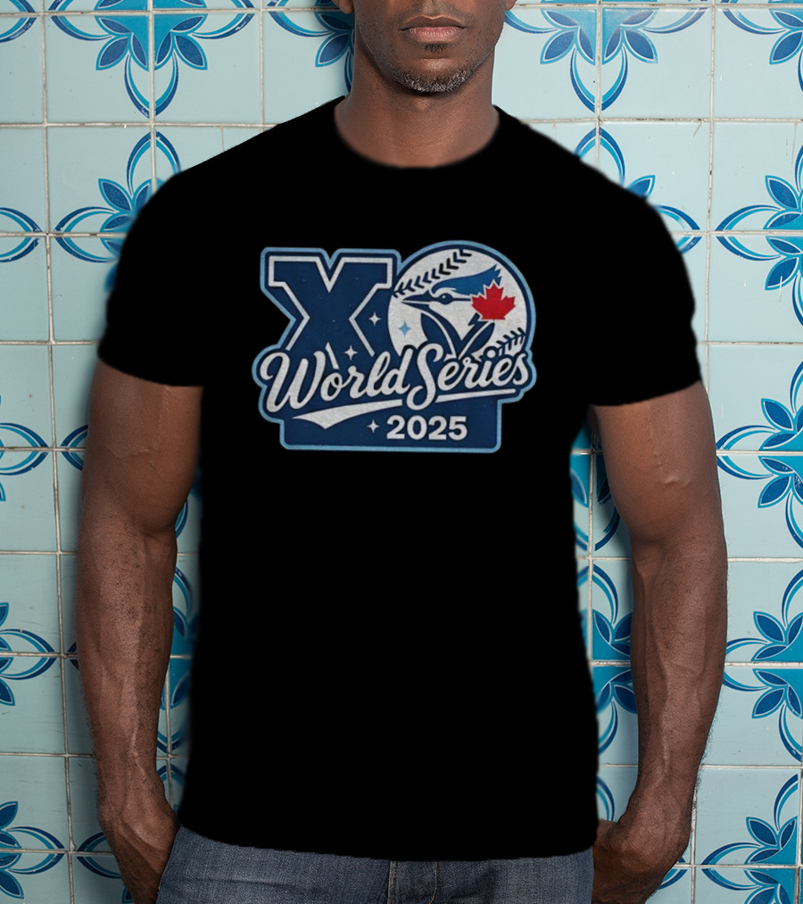 Toronto Blue Jays XO 2025 World Series Baseball Championship T-Shirt