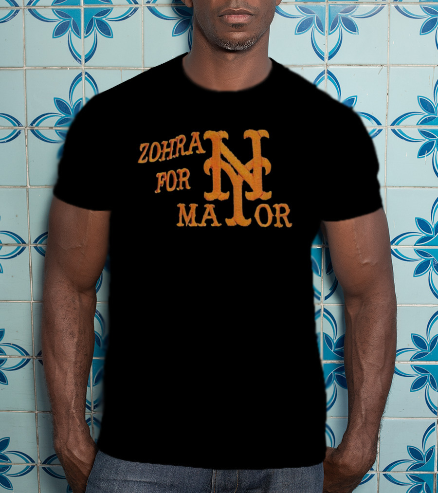 Zohran For Mayor NY✭Mets Style T-Shirt
