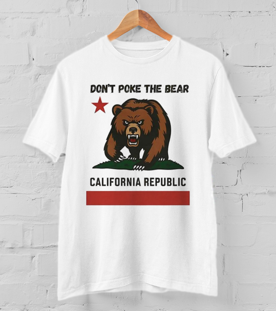 Don’t Poke The Bear California Republic Star Icon T-Shirt