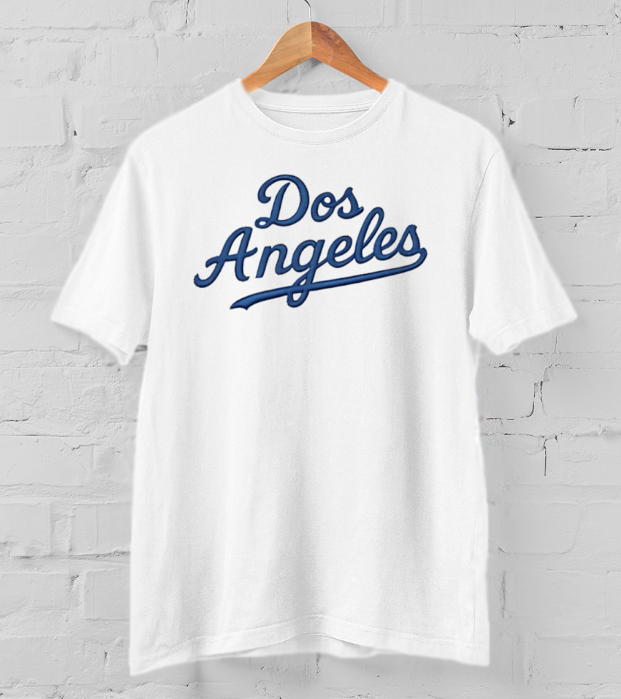 Dos Angeles Funny Los Angeles Dodgers Cultural Twist T-Shirt