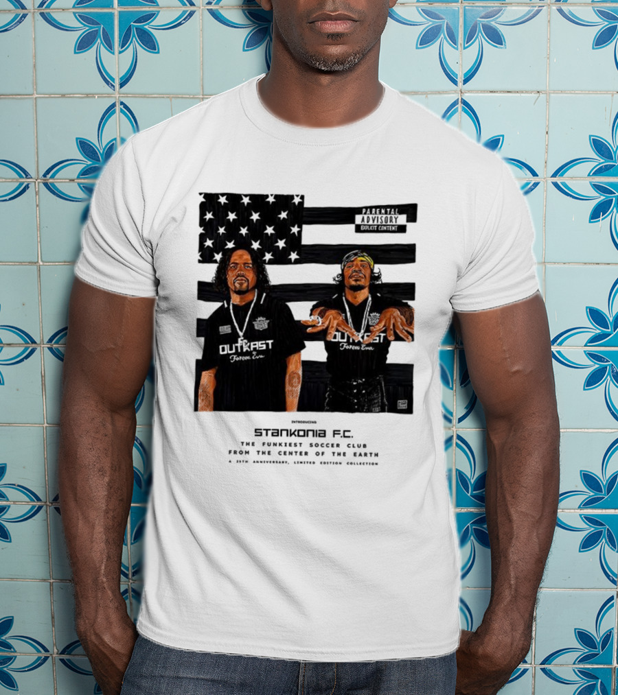 Stankonia Funky Vibes Center Of The Earth Soccer Club T-Shirt