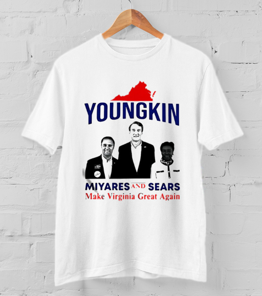 Youngkin Miyares Sears Make Virginia Great Again T-Shirt