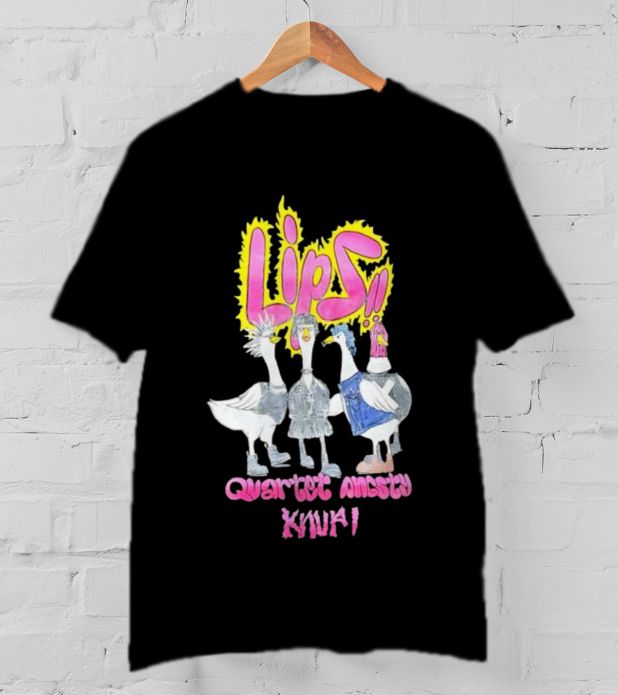 Lips Quartet Ancstry KNUF Ducks Dressed T-Shirt
