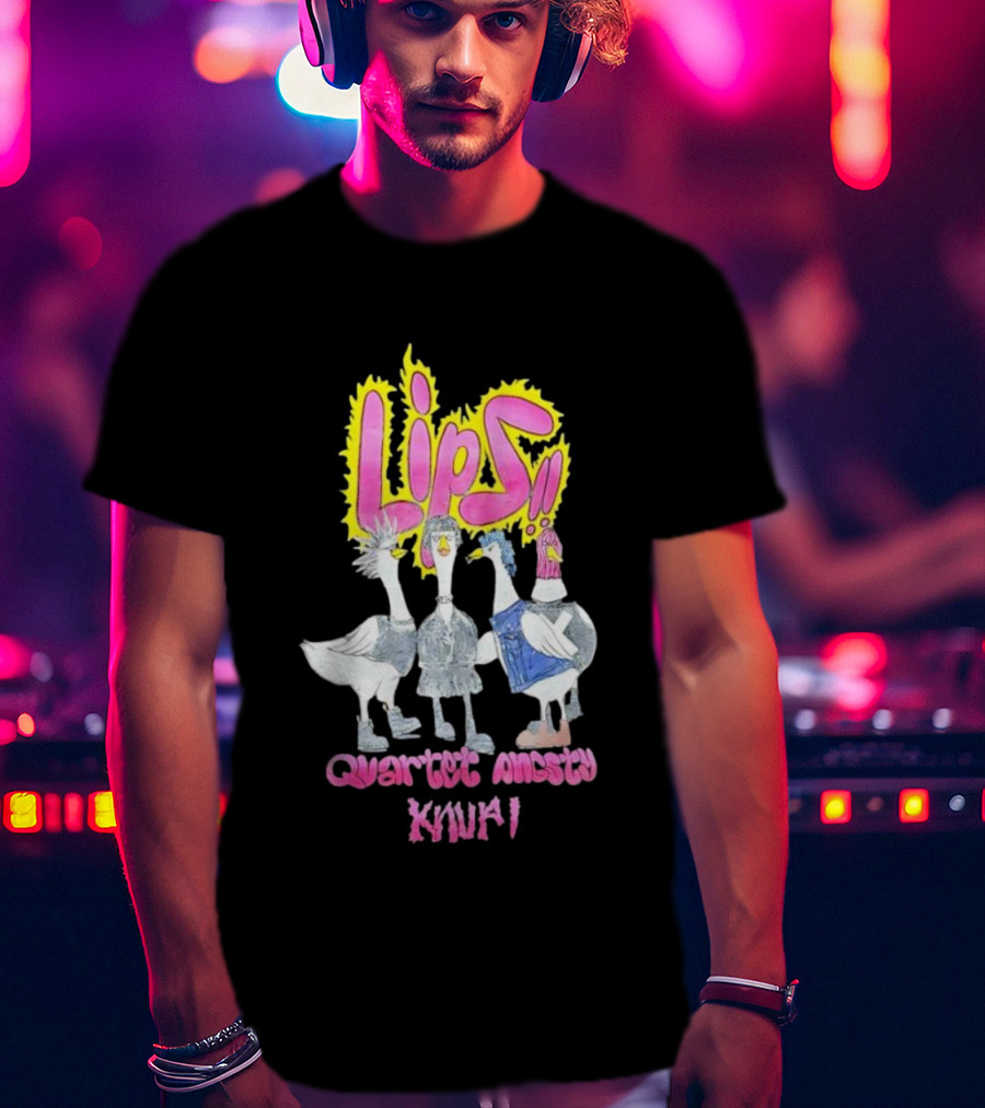 Lips Quartet Ancstry KNUF Ducks Dressed T-Shirt