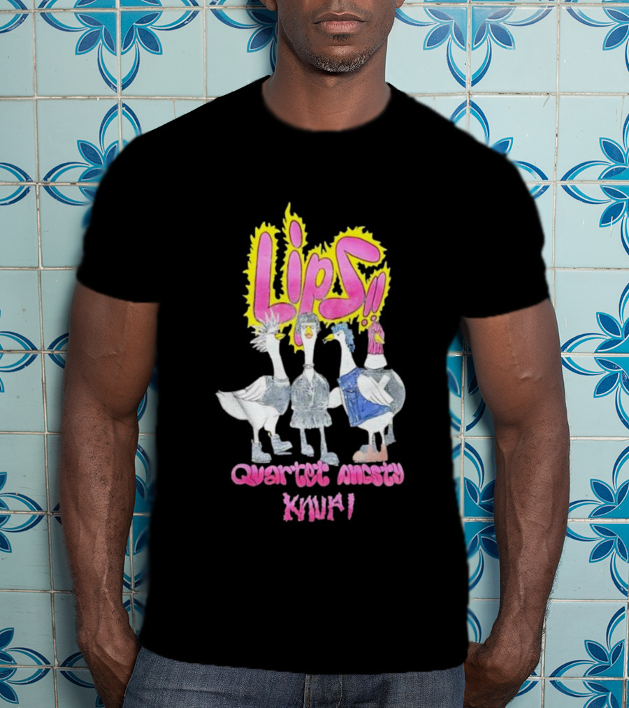 Lips Quartet Ancstry KNUF Ducks Dressed T-Shirt