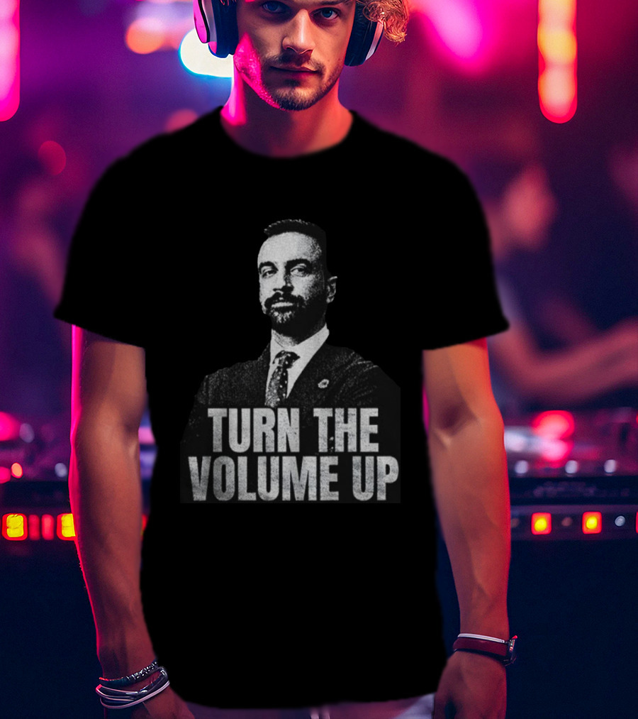 TURN THE VOLUME UP Zohran Mamdani NYC Political 2025 T-Shirt