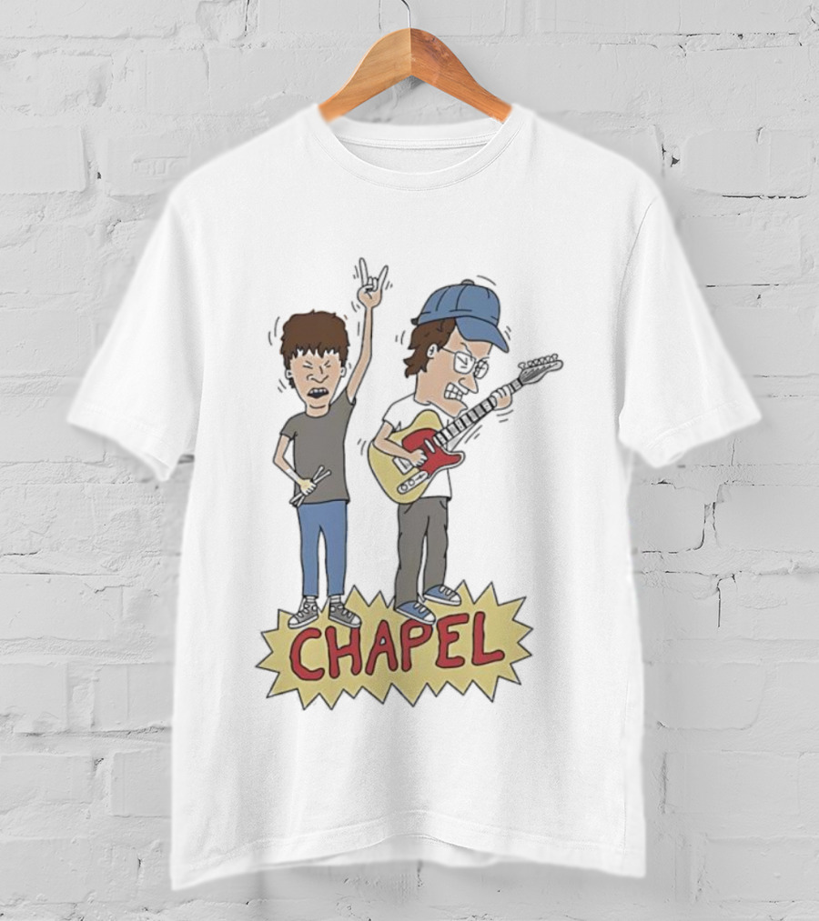 Beavis And Butt-Head Chapel Rock Duo Animation Series T-Shirt