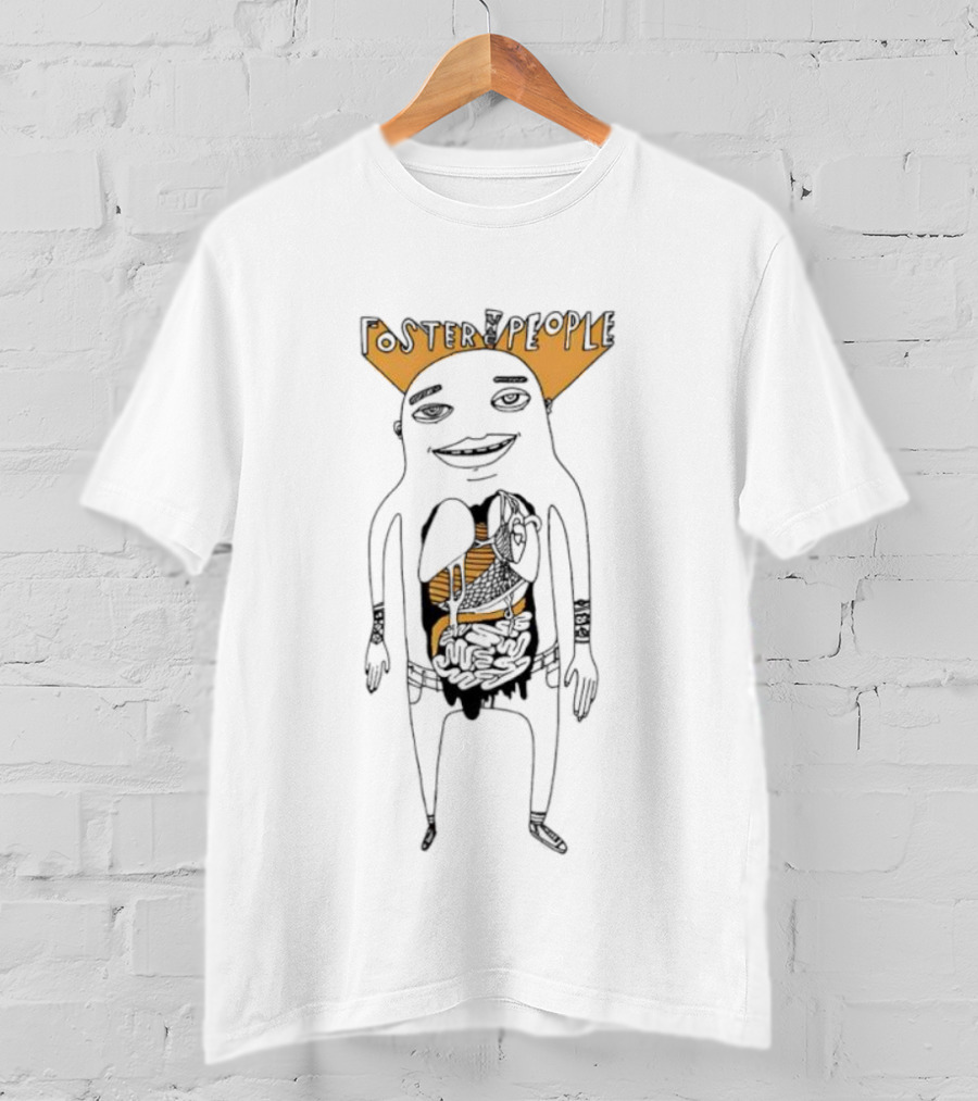 Foster The People Yellow Monster Organ T-Shirt