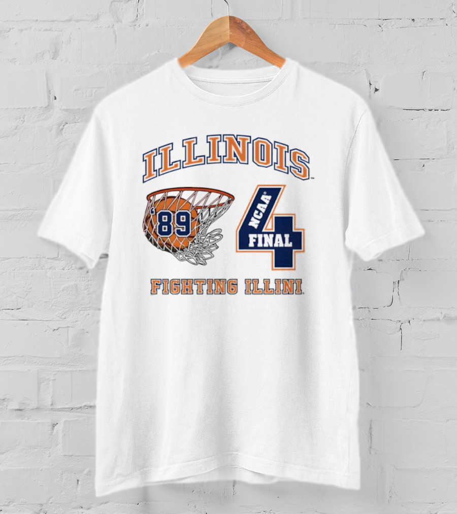 Illinois Fighting Illini Vintage ’89 Final Four T-Shirt