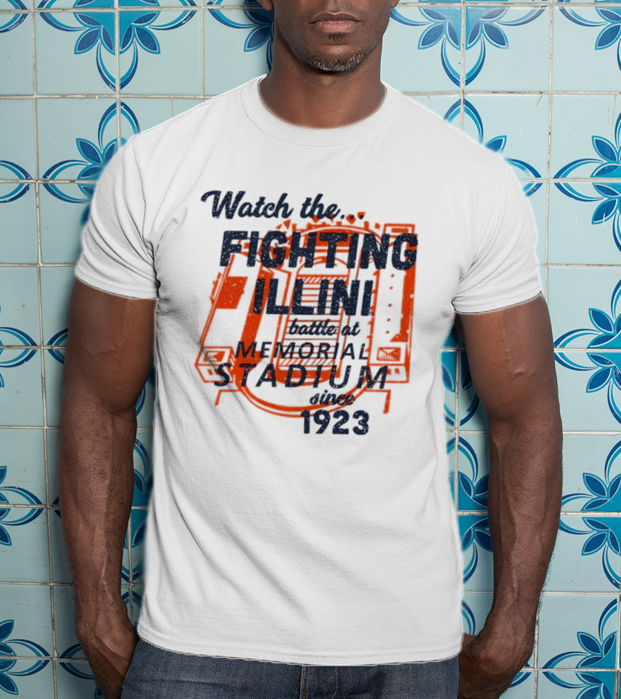 The Fighting Illini Memorial Stadium Since 1923 T-Shirt