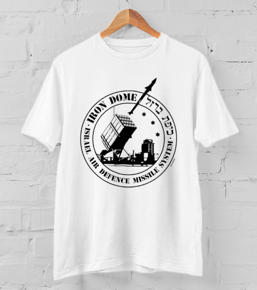 Iron Dome Kippat Barzel Air Defense System Missile Launch T-Shirt