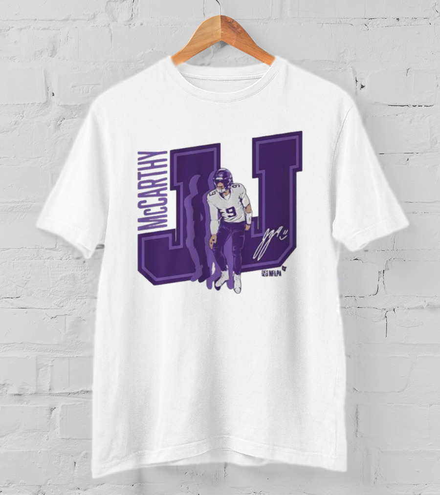 J.J. McCarthy Griddy Signature T-Shirt