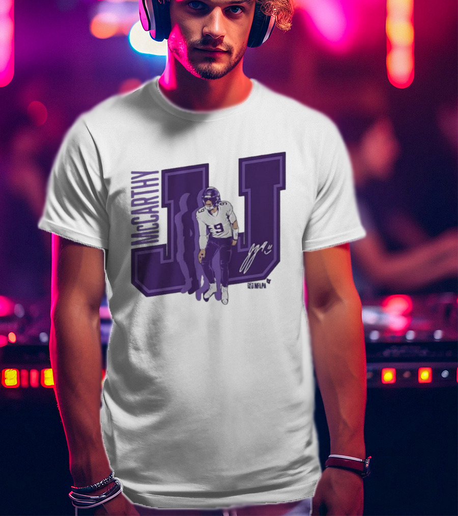 J.J. McCarthy Griddy Signature T-Shirt