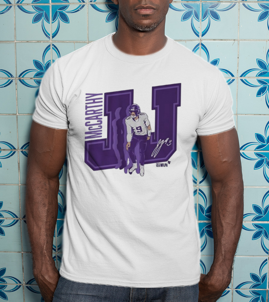 J.J. McCarthy Griddy Signature T-Shirt
