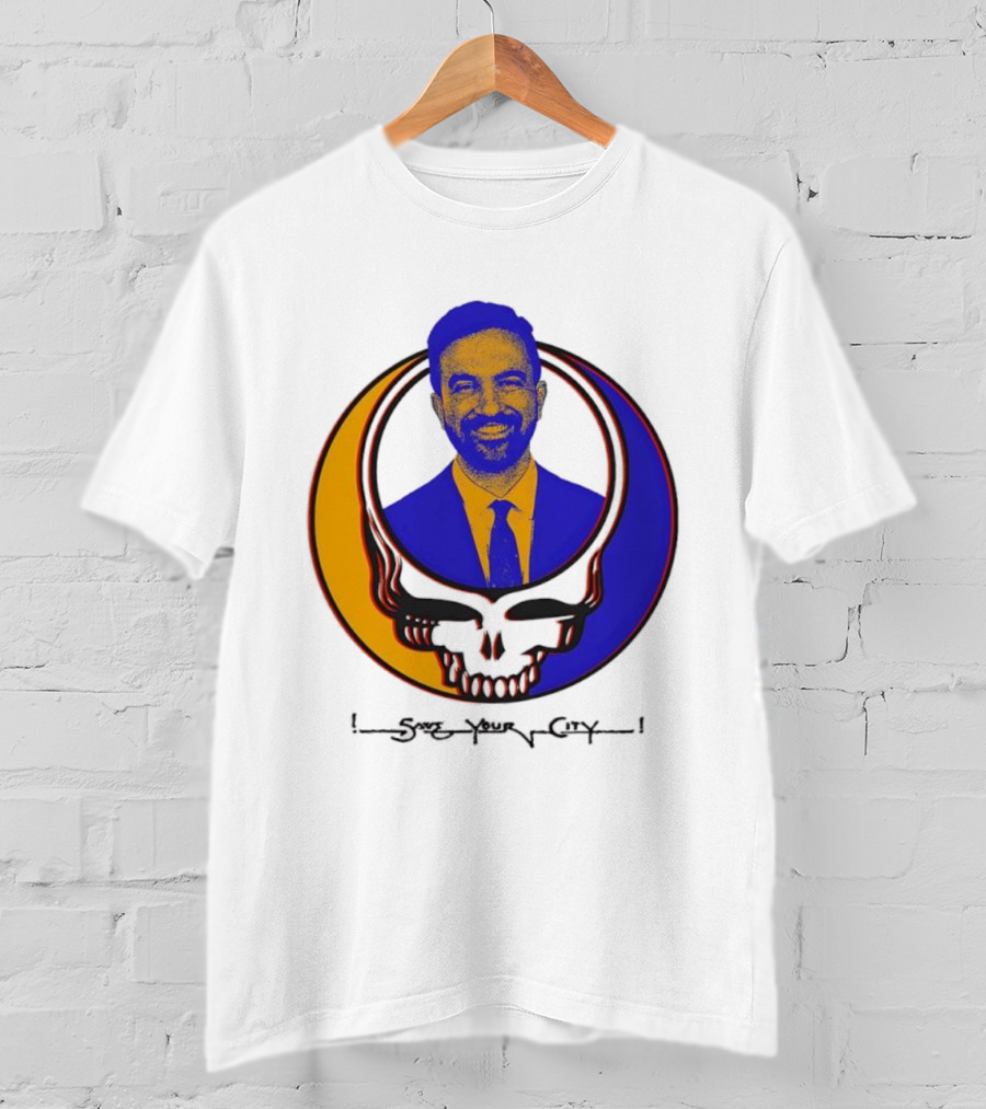 Steal Your Face X Zohran Mamdani Logo T-Shirt