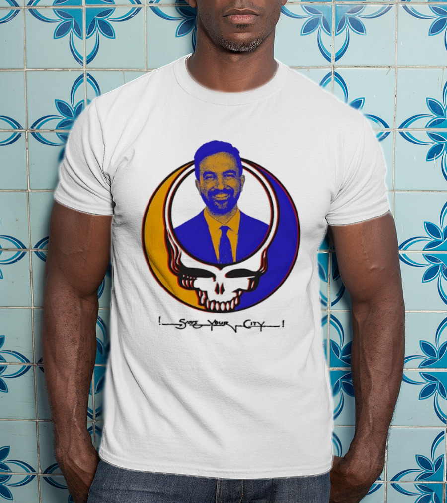 Steal Your Face X Zohran Mamdani Logo T-Shirt
