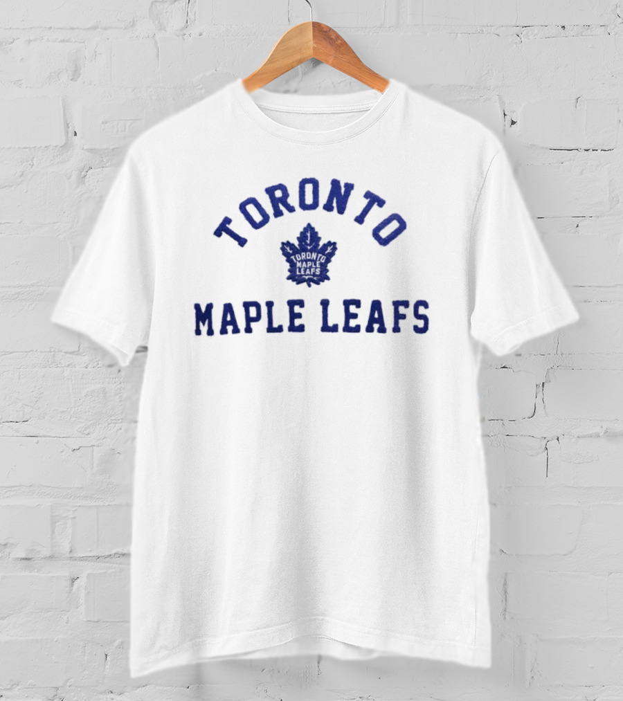 Toronto Maple Leafs Steady State Crew Ice Hockey Team T-Shirt