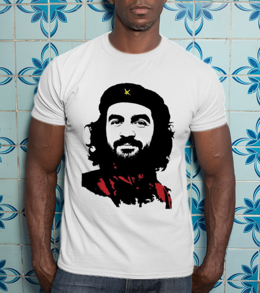 Zohran Che Yellow Star Red Contrast T-Shirt