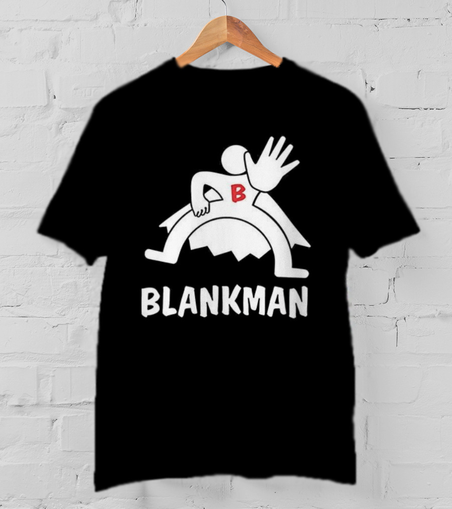 BLANKMAN Superhero B Emblem T-Shirt