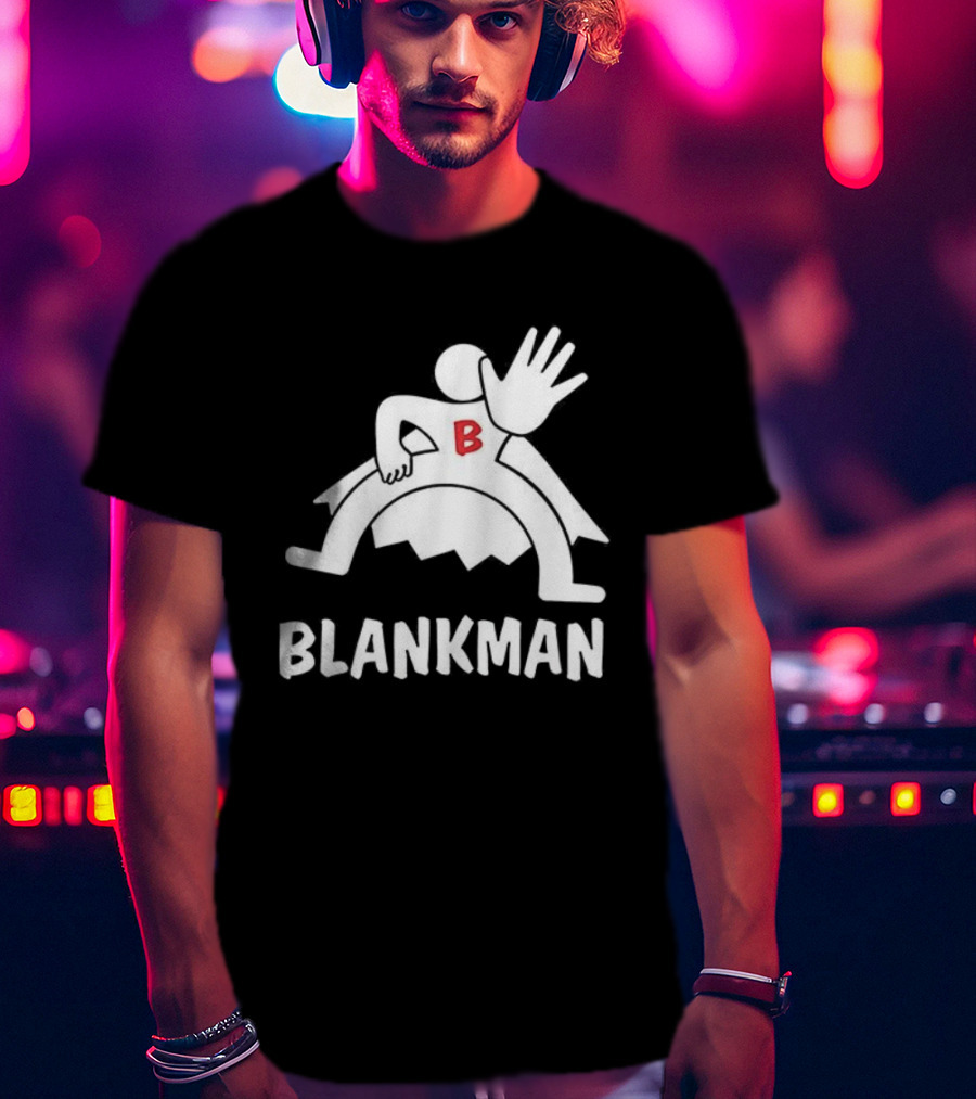 BLANKMAN Superhero B Emblem T-Shirt
