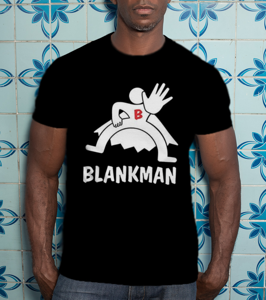 BLANKMAN Superhero B Emblem T-Shirt