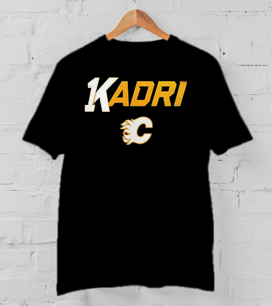 Calgary Flames Kadri 1000th NHL Game 2025 T-Shirt