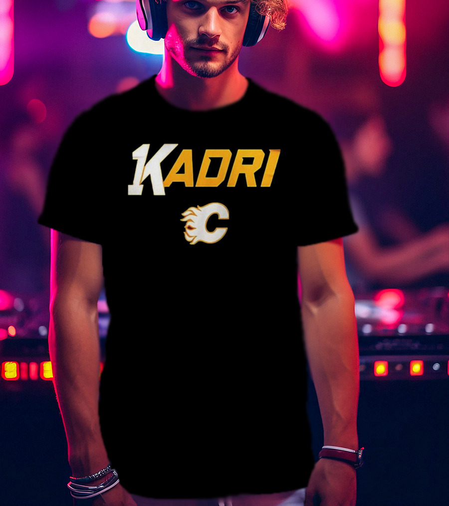Calgary Flames Kadri 1000th NHL Game 2025 T-Shirt
