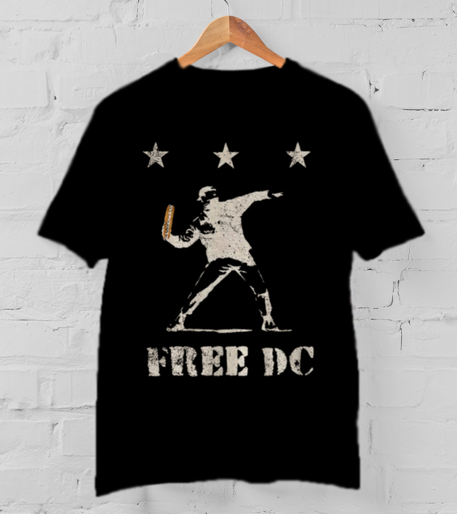DC Sandwich Thrower Free DC Political Statement T-Shirt