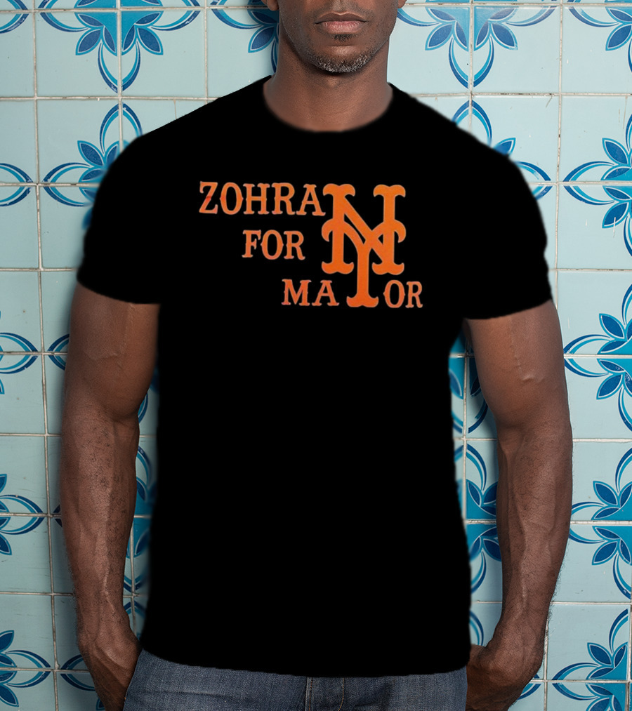 Zohran For Mayor New York Mets NY T-Shirt
