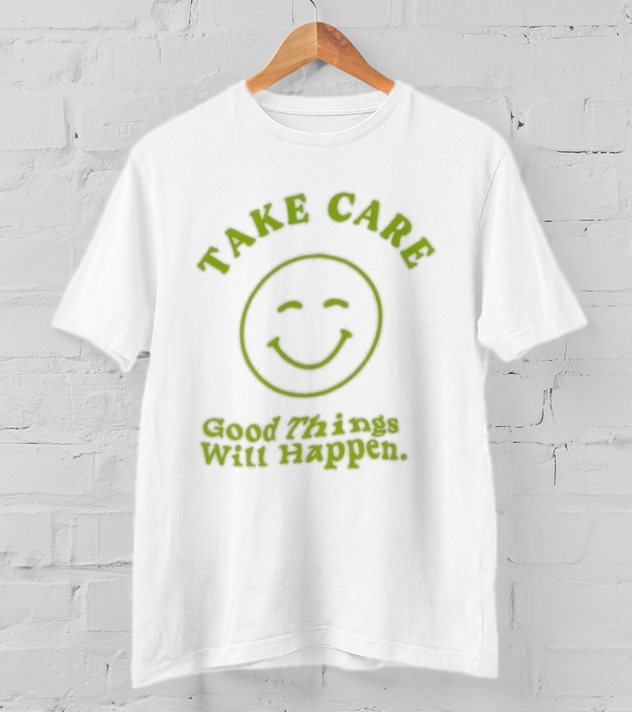 Anne Marie Take Care Smiley Good Things Will Happen T-Shirt