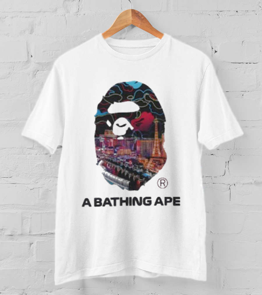 BAPE Formula 1 Las Vegas Grand Prix 2025 A Bathing Ape Collaboration T-Shirt