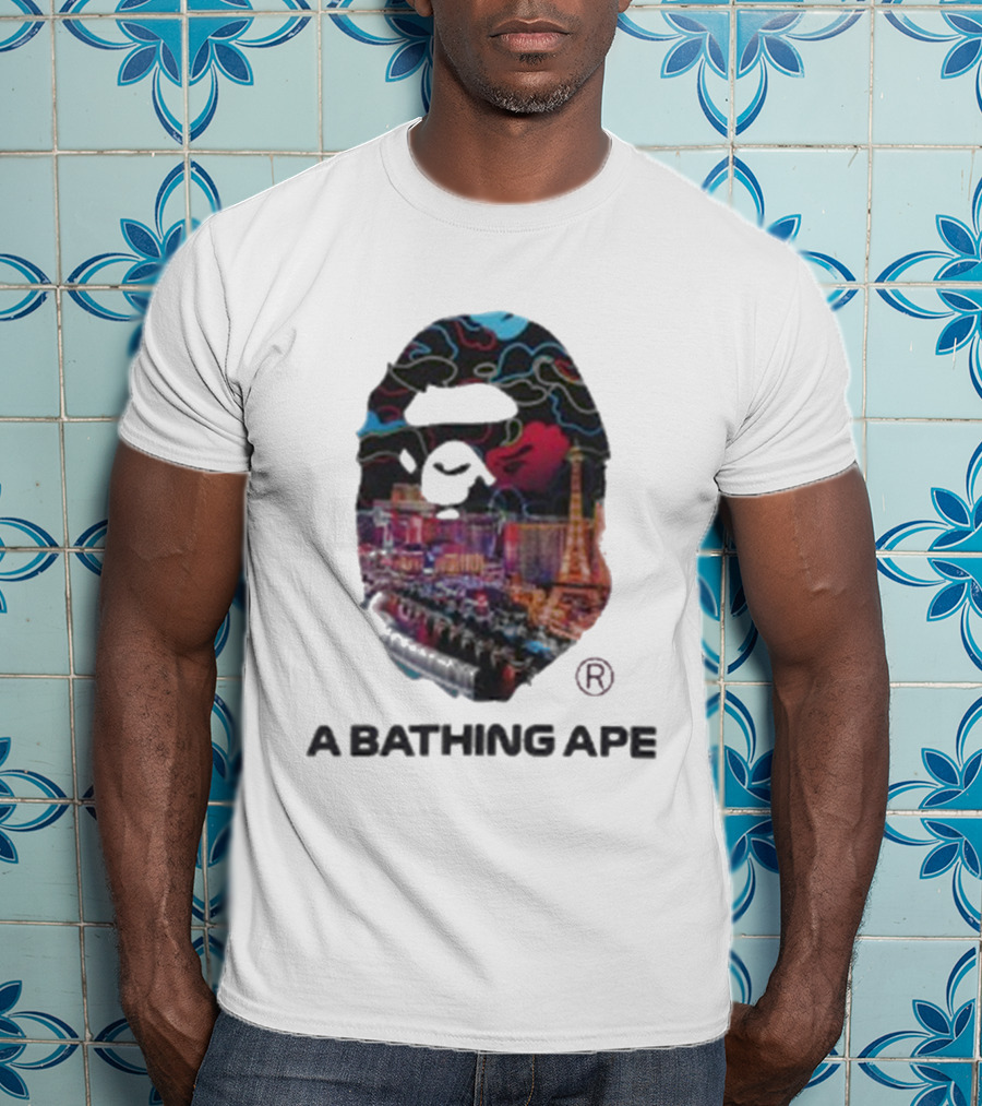 BAPE Formula 1 Las Vegas Grand Prix 2025 A Bathing Ape Collaboration T-Shirt