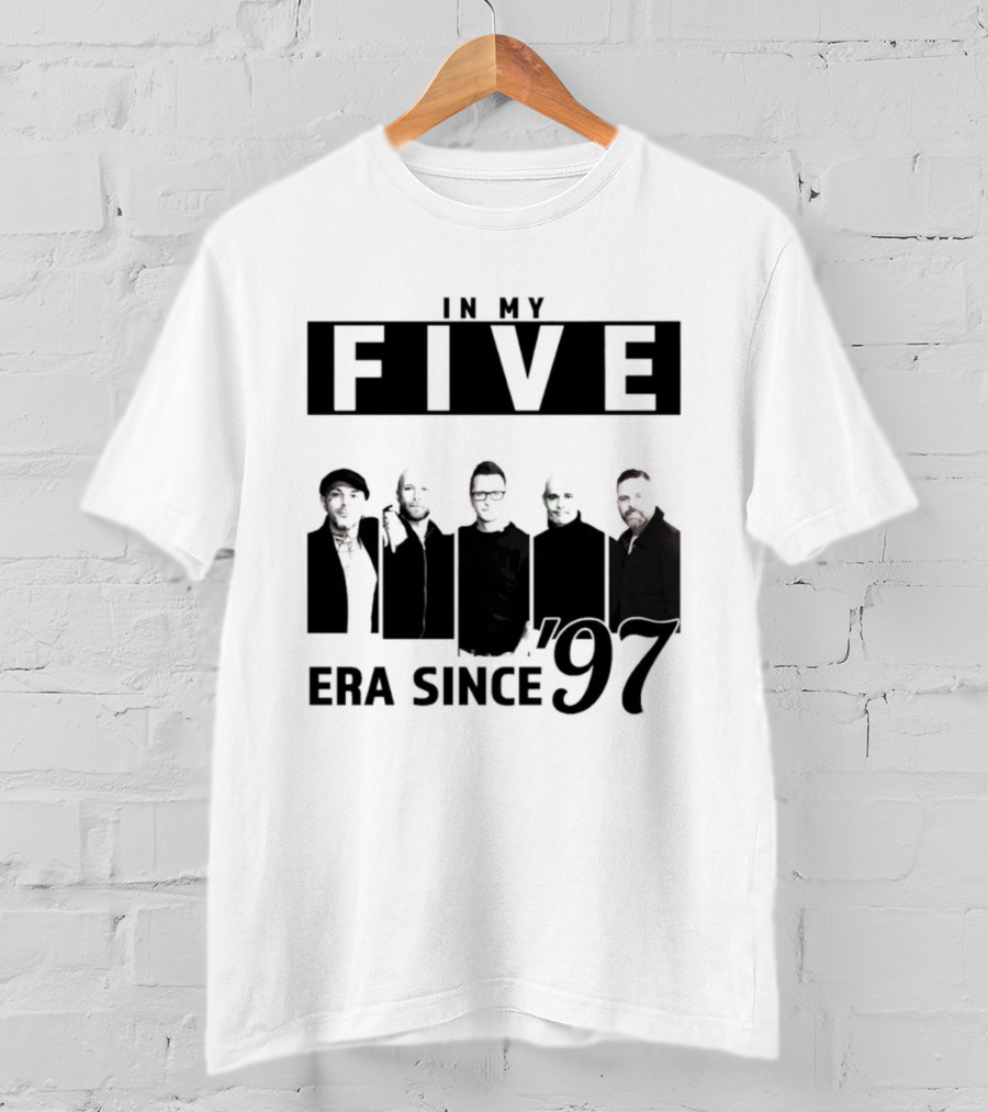 FIVE Boyband My Era Since 97 Concert T-Shirt
