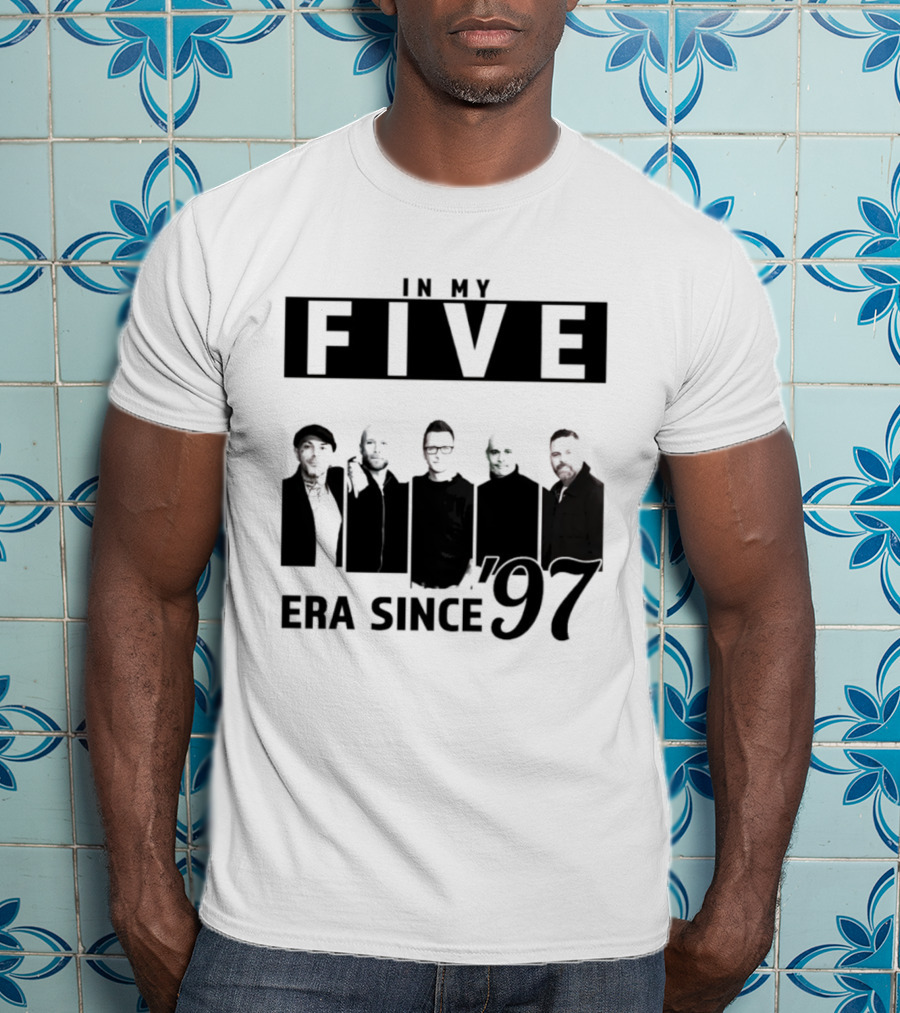 FIVE Boyband My Era Since 97 Concert T-Shirt